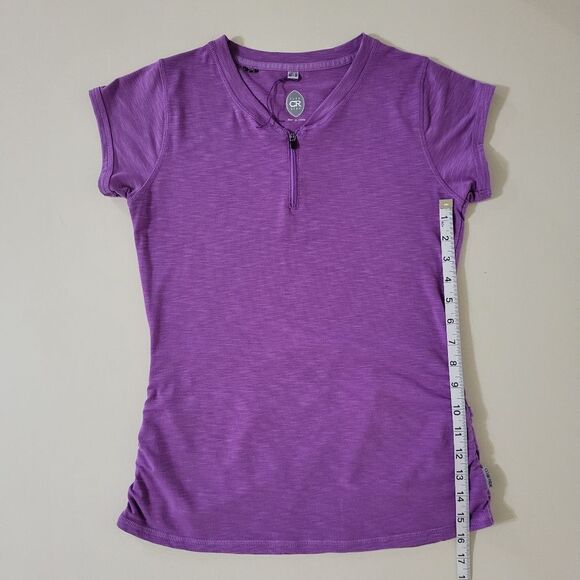Club Ride Women's Deer Abby Purple Short Sleeve Techical Riding Jersey - Picture 7 of 14